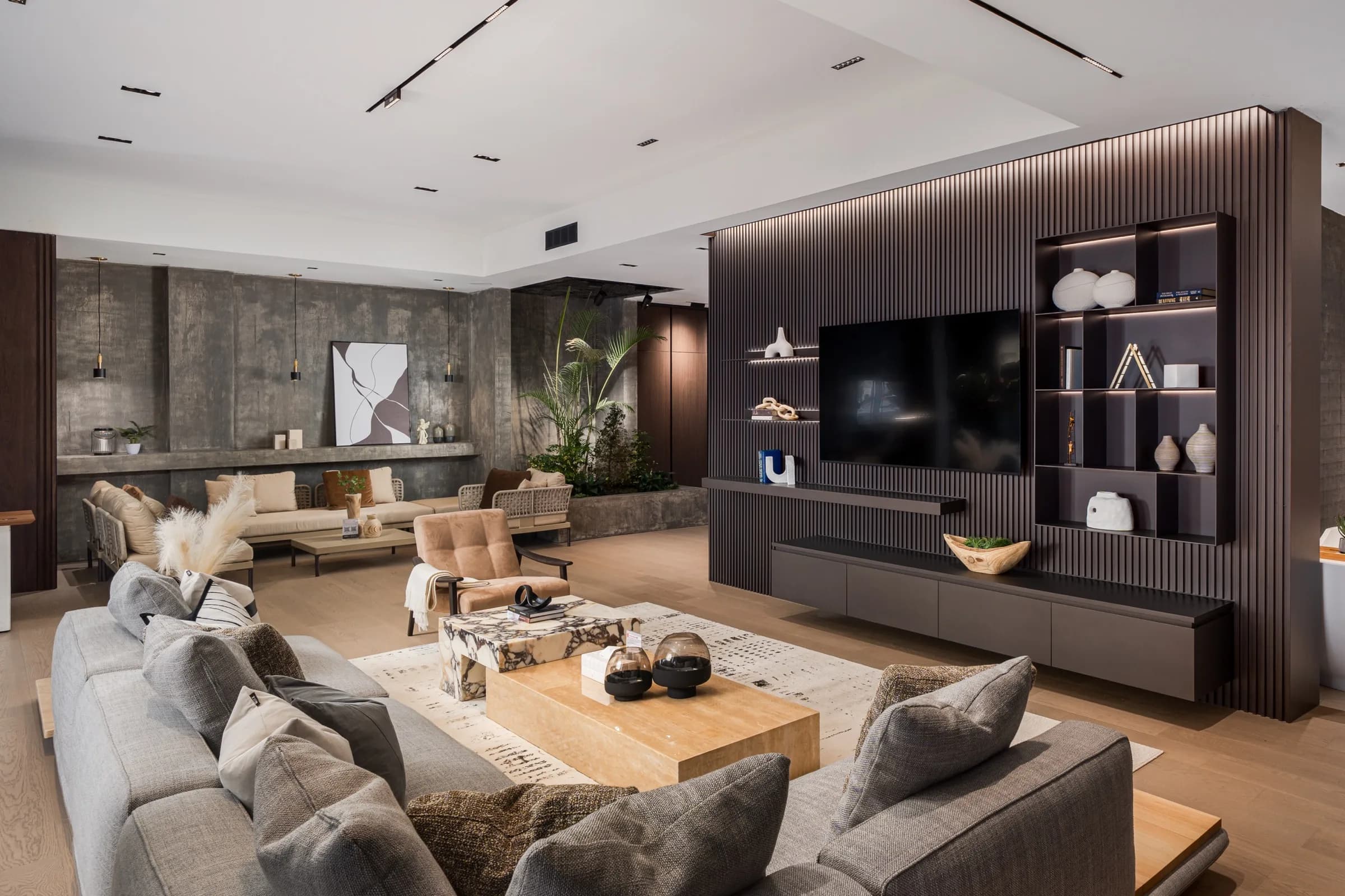 Inside the Homei Living showroom in Richmond, BC